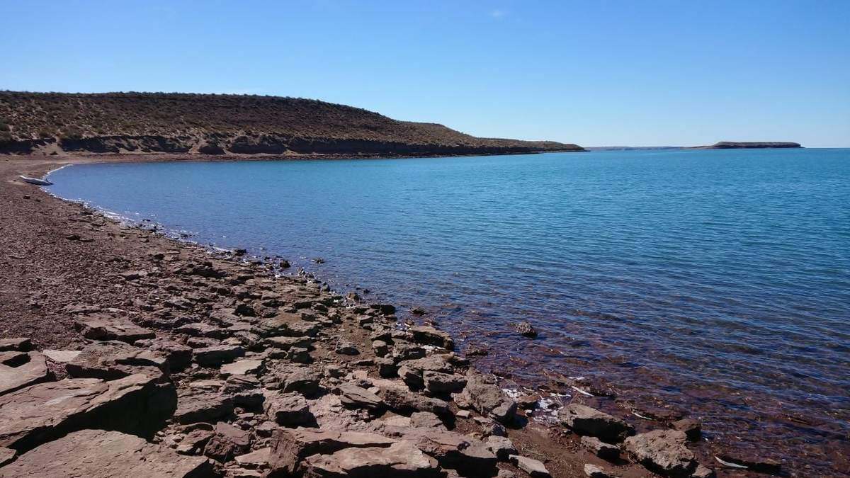 Embalse Ezequiel Ramos Mexía. Fuente: (Twitter)