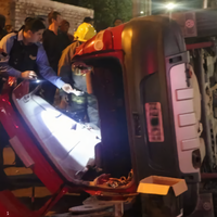 Accidente de tránsito: terrible vuelco en el oeste de Neuquén
