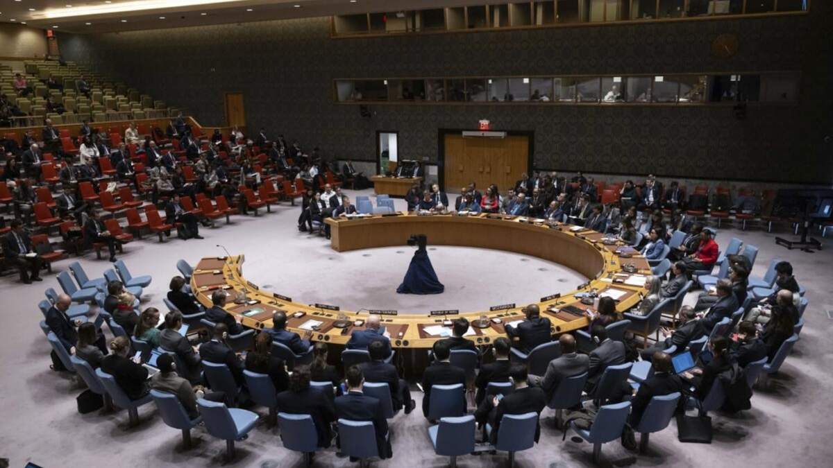 Vista general de una reunión del Consejo de Seguridad en la sede de Naciones Unidas