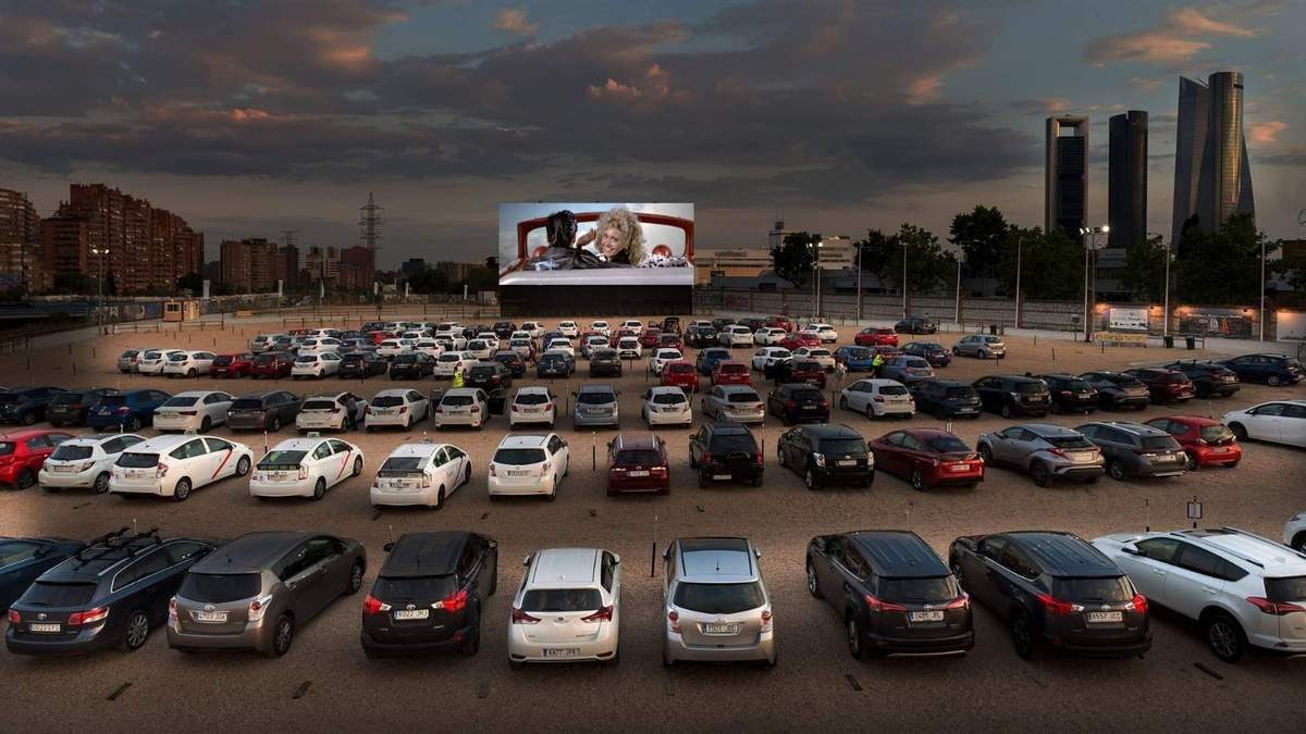 Hoy se inaugura el primer autocine habilitado en la Ciudad de Buenos Aires. Fuente: (Twitter)