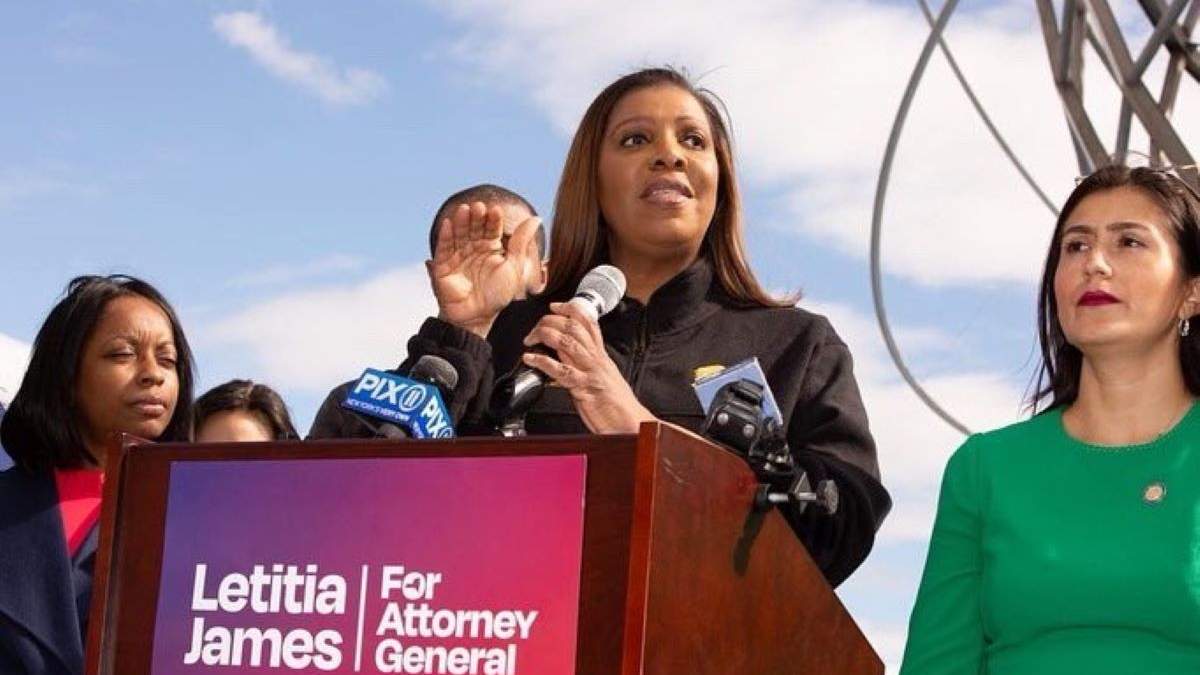 La fiscal general Letitia James