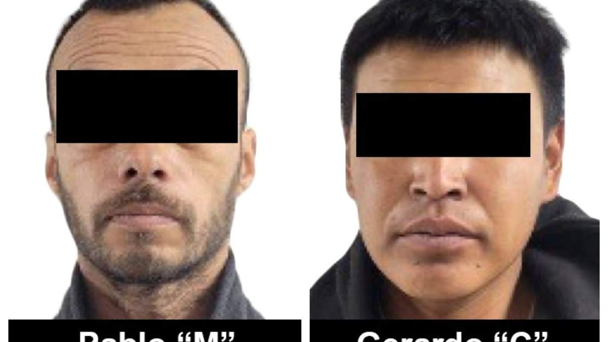 Los detenidos tras el enfrentamiento