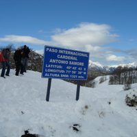 Tras un arduo trabajo habilitaron el paso de Cardenal Samoré