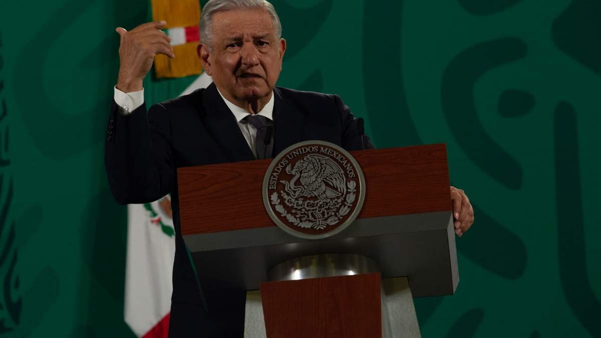 El presidente López Obrador