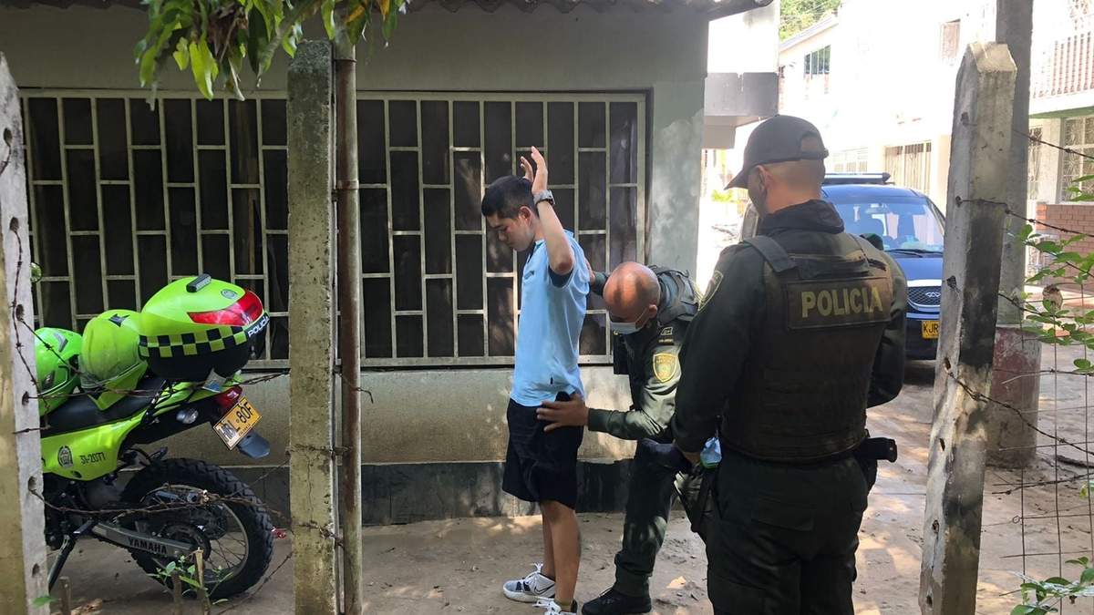 La policía implementó un operativo de seguridad en la zona