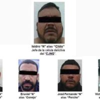 Caen cinco integrantes del CJNG ligados a la desaparición de los cinco jóvenes de Lagos de Moreno