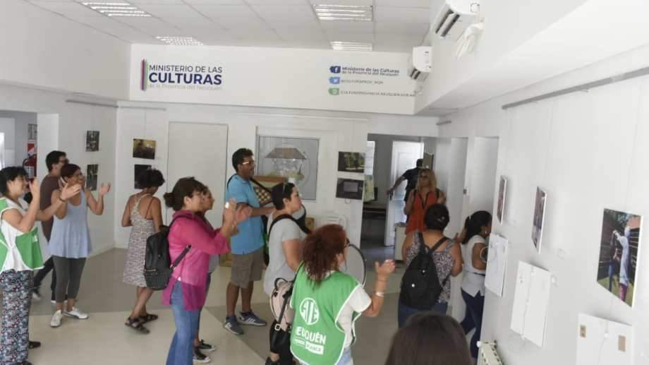 ¡Despidos!: ATE protesta en el Ministerio de Cultura Fuente:(Facebook)