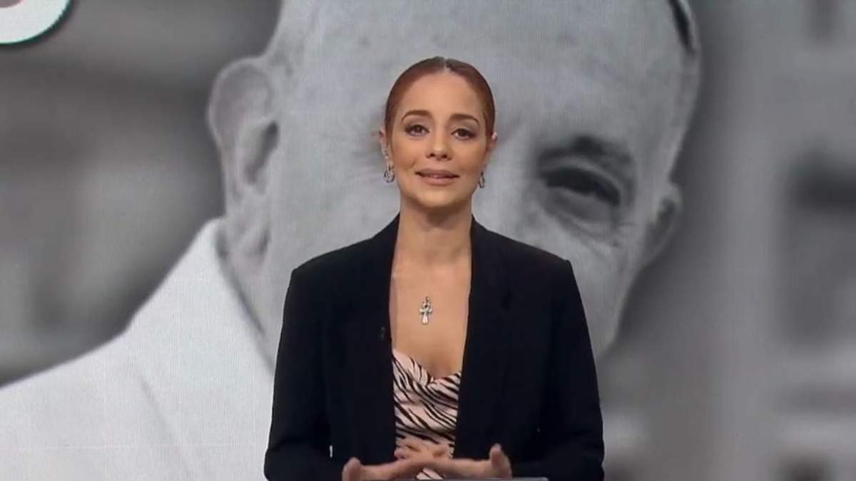 La periodista Nataly de Nobrega