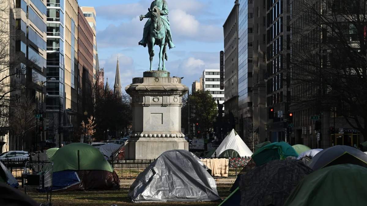 Homless en Washington.