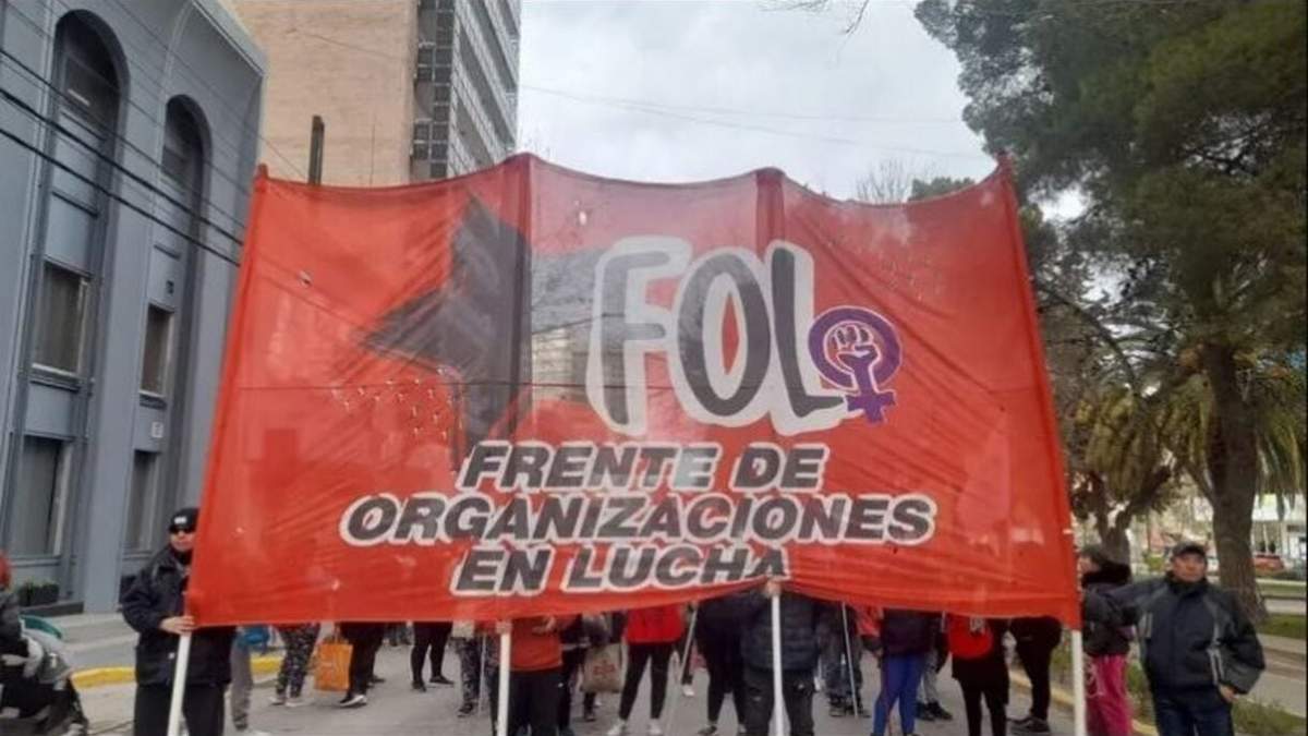 Organizaciones sociales de Neuquén. Fuente: (Facebook).