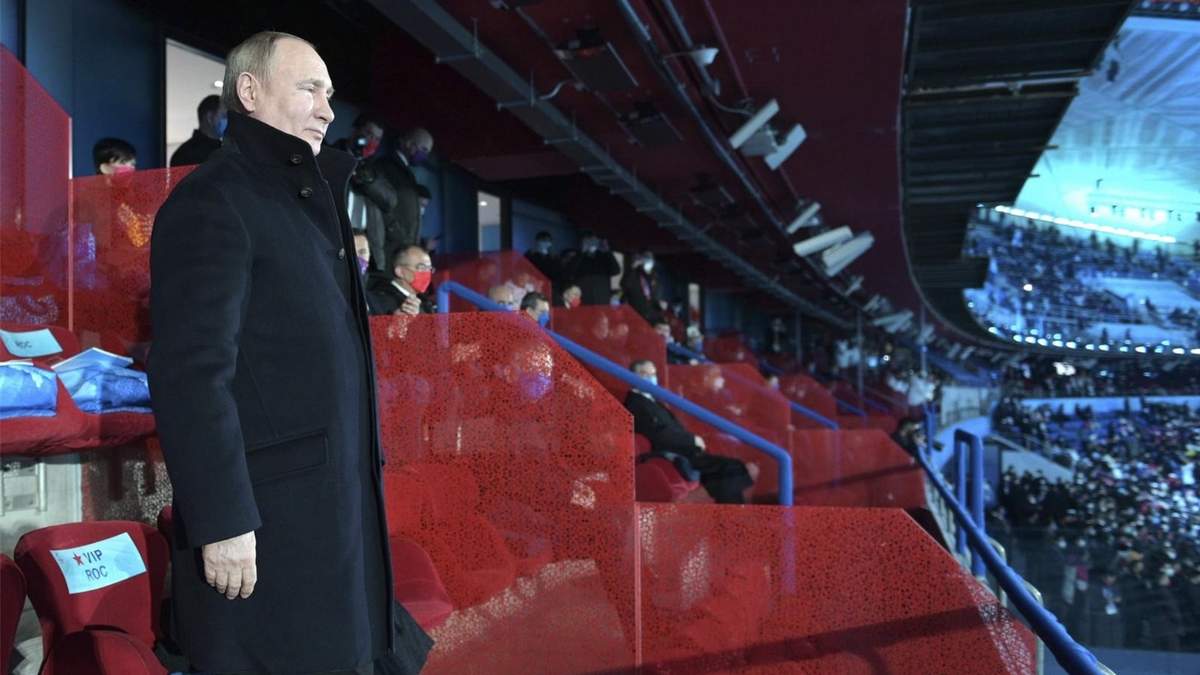 Imagen de archivo del presidente de Rusia, Vladimir Putin, en los JJOO de Pekín