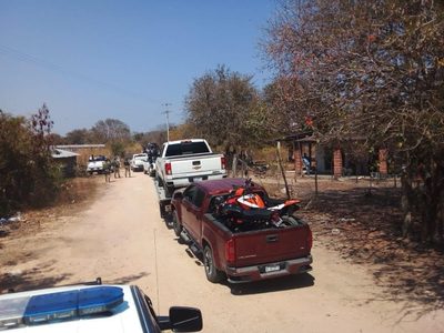 Catean rancho en Chiapa de Corzo y aseguran arsenal de drogas