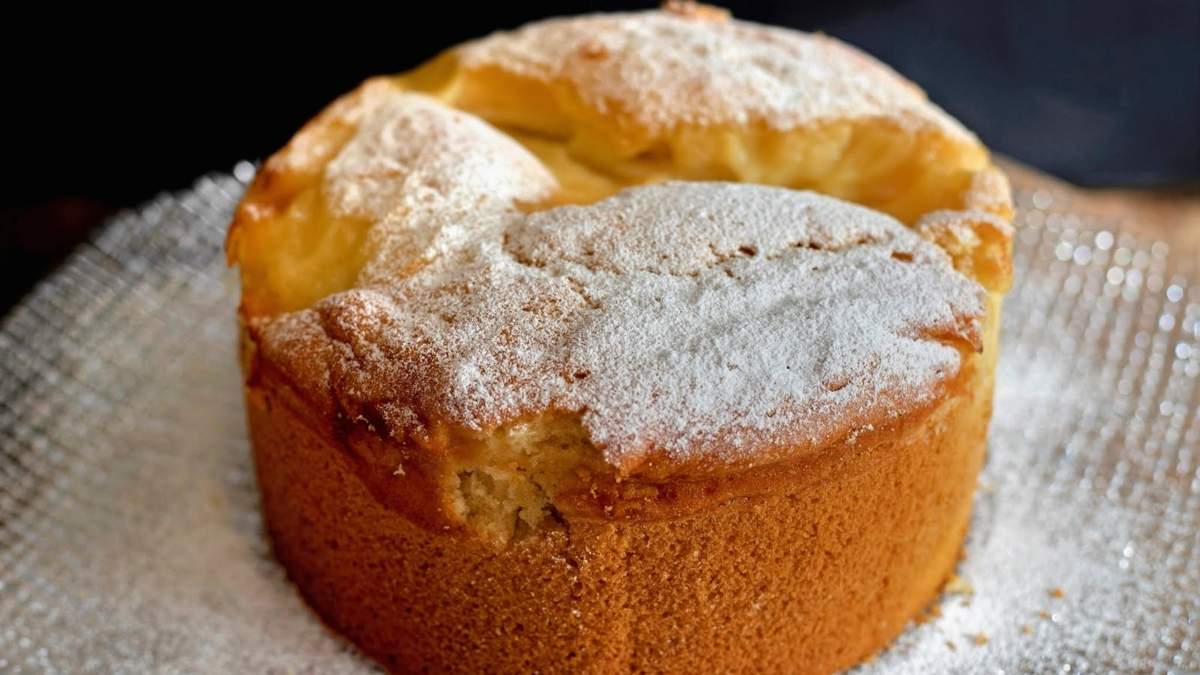 Torta soufflé de limón. Fuente: (Instagram)