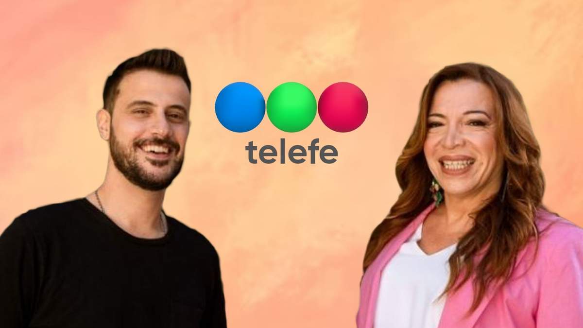 Diego Leuco y Lizy Tagliani, conductores de "La Peña de Morfi". Fuente: (Minuto Neuquén)