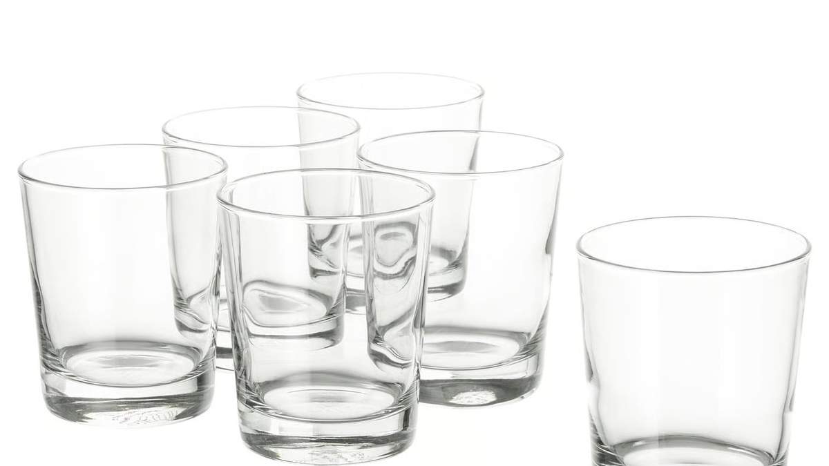 Vasos de vidrio. Fuente: (X)