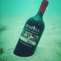 Destaparon la primera botella de la cava submarina en Las Grutas