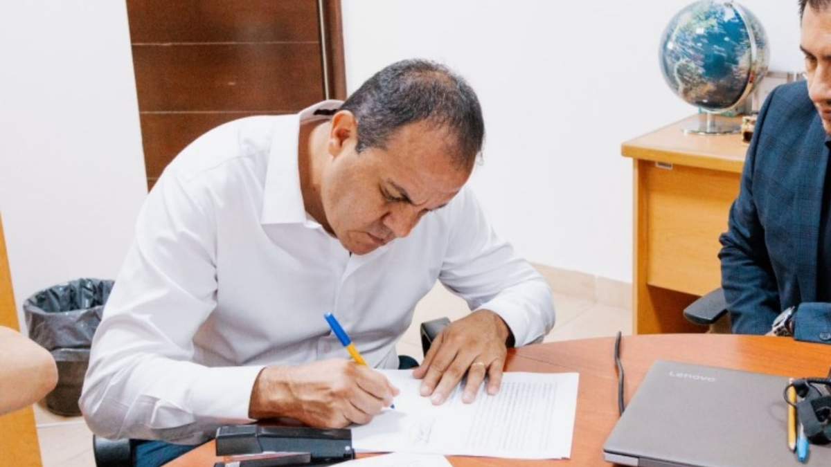 Blanco inició su carrera política en 2015 como presidente municipal de Cuernavaca.
