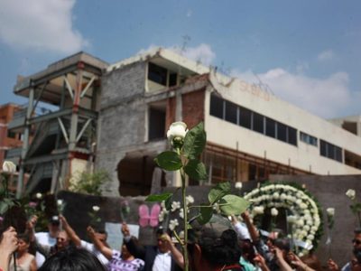 Sheinbaum envía mensaje por el 19S y en redes le recuerdan el desplome del Colegio Rébsamen