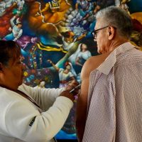 Estos son los cuatro módulos para la aplicación de vacunas contra influenza y Covid-19 en la CDMX