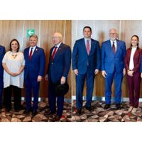 Claudia Sheinbaum y Xóchitl Gálvez se reúnen con Ken Salazar y congresistas republicanos