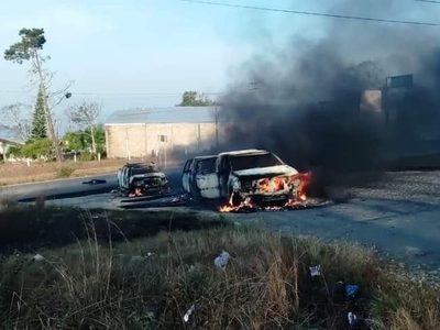 Grupos armados se enfrentan en la carretera Tuxtla-Berriozábal en Chiapas