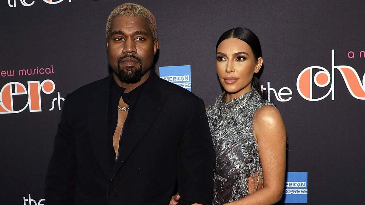 Kanye West y Kim Kardashian. Fuente: (Instagram)