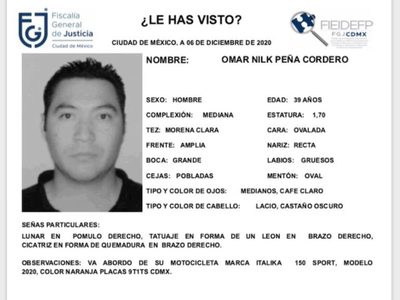 Hallan muerto en Morelos al repartidor de Uber Eats desaparecido en la CDMX