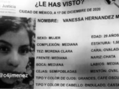 Hallan el cuerpo sin vida de una mujer en Tláhuac; su esposo, el principal sospechoso
