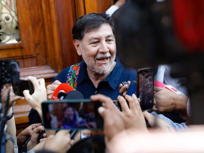 “EU puede hacer las listas que quiera”, dice Noroña tras la reunión con Sheinbaum (Video)