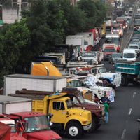 Transportistas anuncian un paro nacional el 29 y 30 de agosto