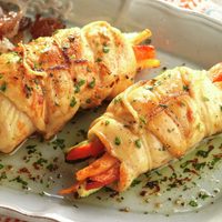 Arrolladitos de pollo rellenos: una versión fácil y rápida con el toque gourmet digno de un chef