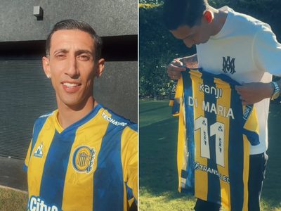 Cuánto cuesta la camiseta de Ángel Di María en Rosario Central