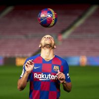 El insólito blooper de Martin Braithwaite en su presentación en el Barcelona