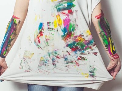 Cómo quitar manchas de pintura de la ropa, de forma sencilla con elementos que tenés en casa