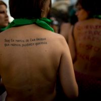 "Tetazo" en Argentina contra el machismo y la violencia de género