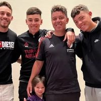 Quiénes son y cuántos hijos tiene Marcelo Gallardo