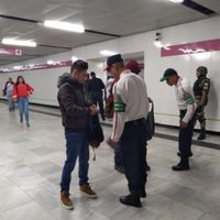Guardia Nacional inicia vigilancia itinerante en estaciones del Metro