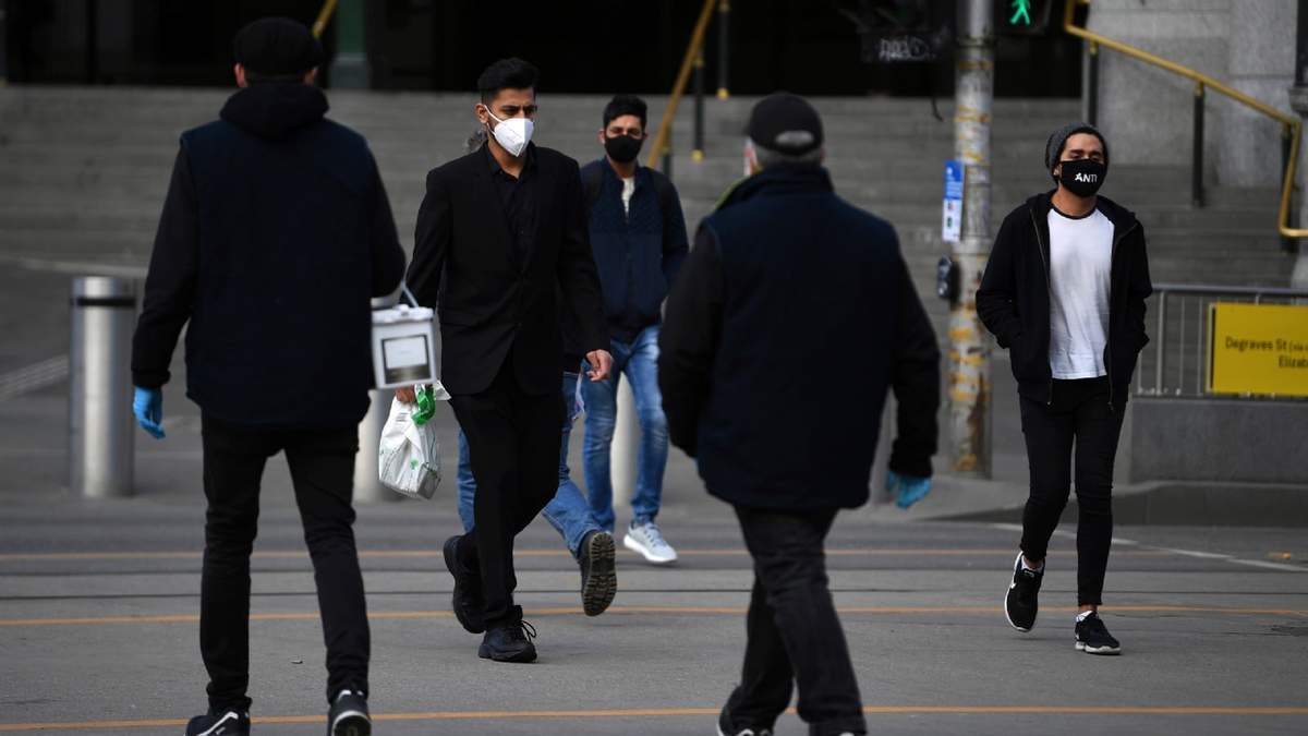 Melbourne es el nuevo epicentro de contagios por coronavirus. Fuente: (Twitter)