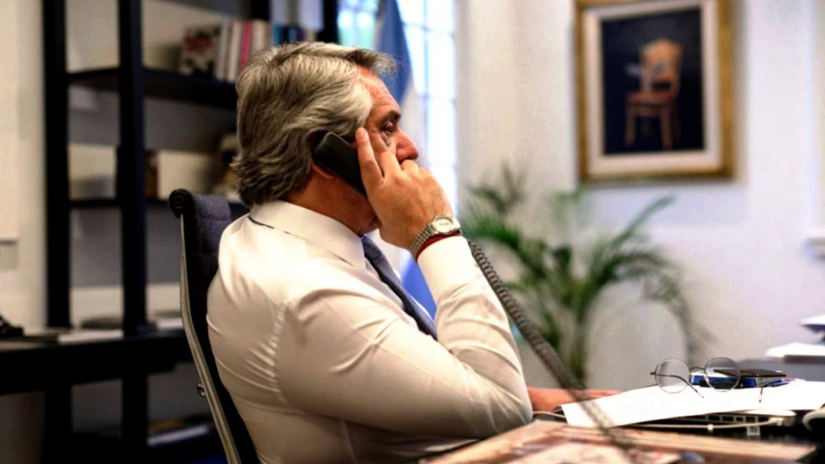 Alberto Fernández, presidente de la Nación. Fuente: (Twitter)