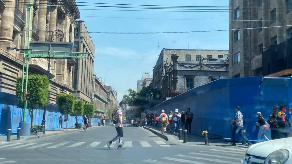 Cierre de calles aledañas