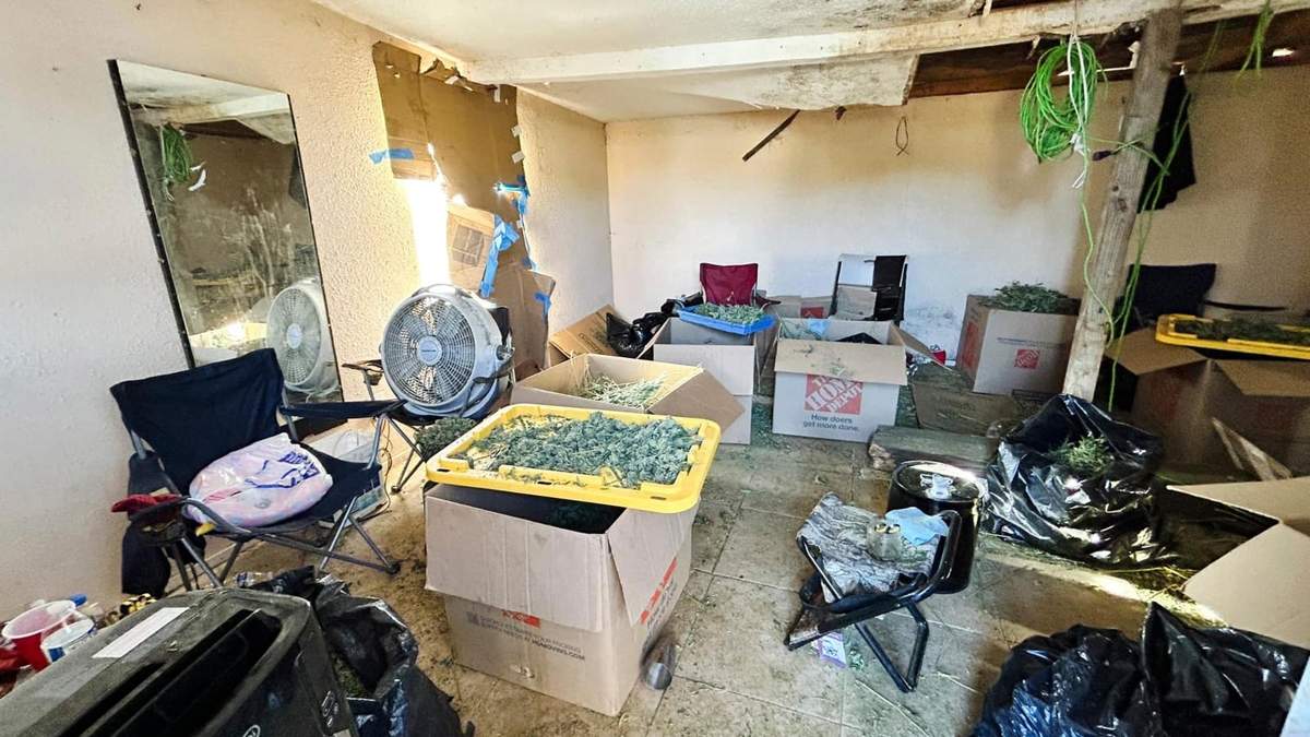 El sitio donde encontraron trabajando a las víctimas de trata