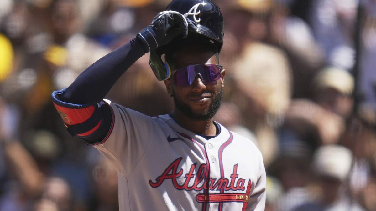 Jurickson Profar de los Bravos de Atlanta