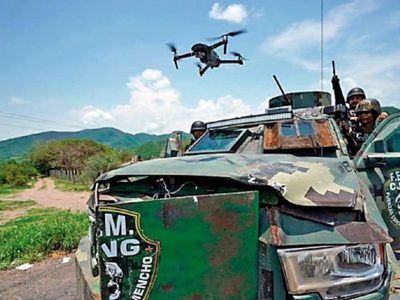 A un mes de la caída del “Mencho” el CJNG reanuda ataques con drones explosivos en Michoacán
