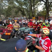 Mueren tres personas al caer árbol sobre autos en la México-Cuernavaca al término de Semana Santa