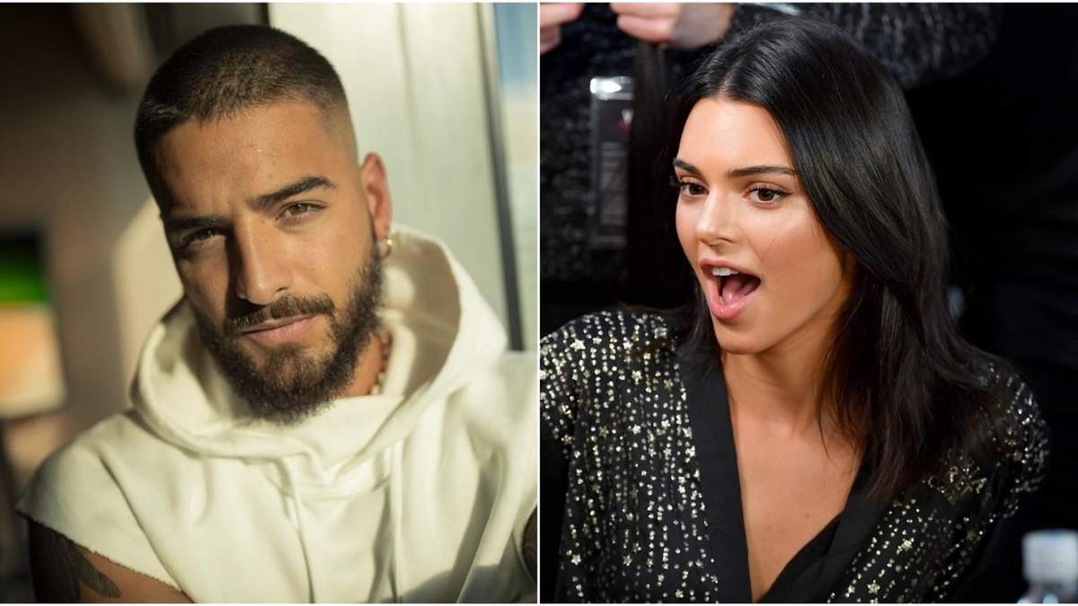 Maluma y Kendall Jenner. Fuente: (Instagram)