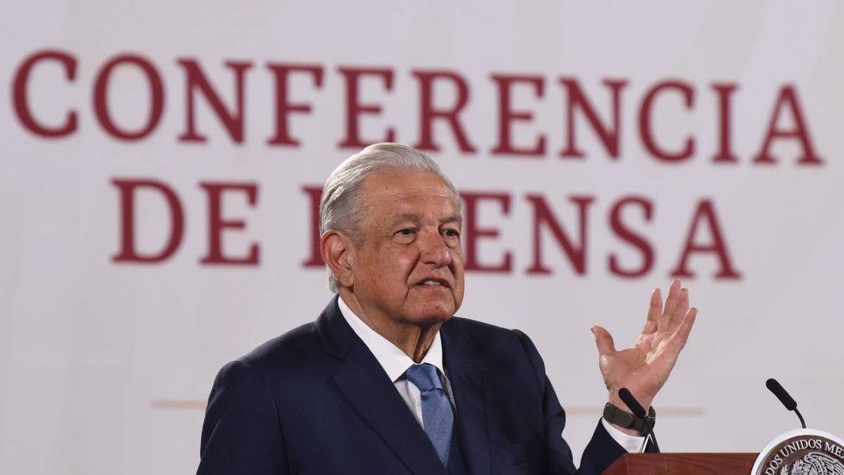 El presidente López Obrador