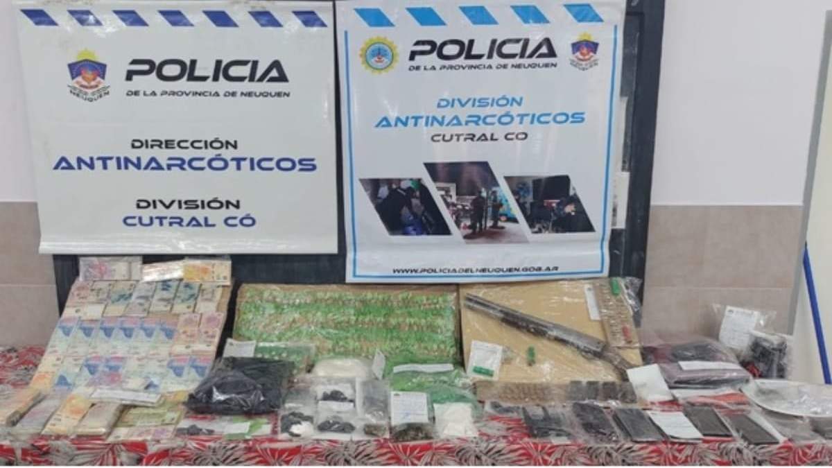 Ocho detenidos en operativos Antinarcóticos. Fuente: (Policía Neuquén).