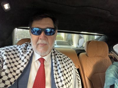Fernández Noroña presume inicio de gira en Emiratos Árabes Unidos