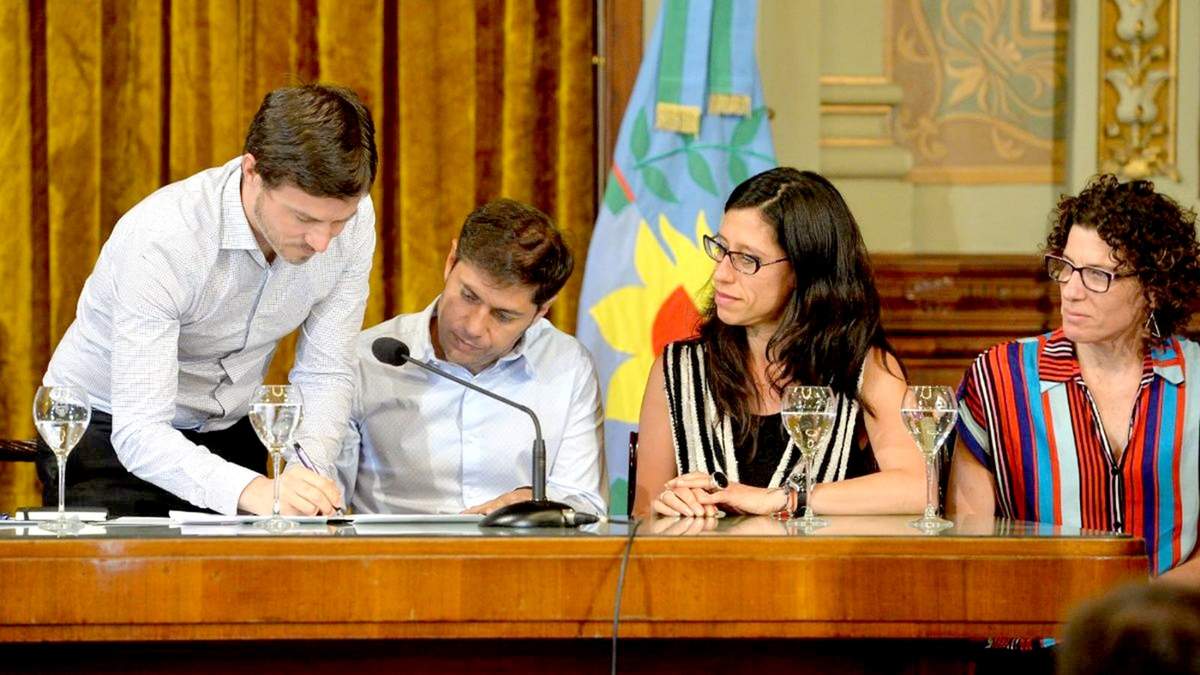 Gobernador bonaerense Axel Kicillof. Fuente: (Twitter)