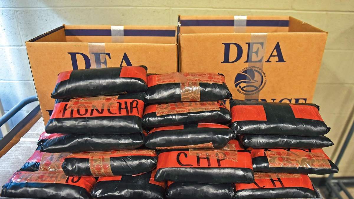 Decomiso de droga en México